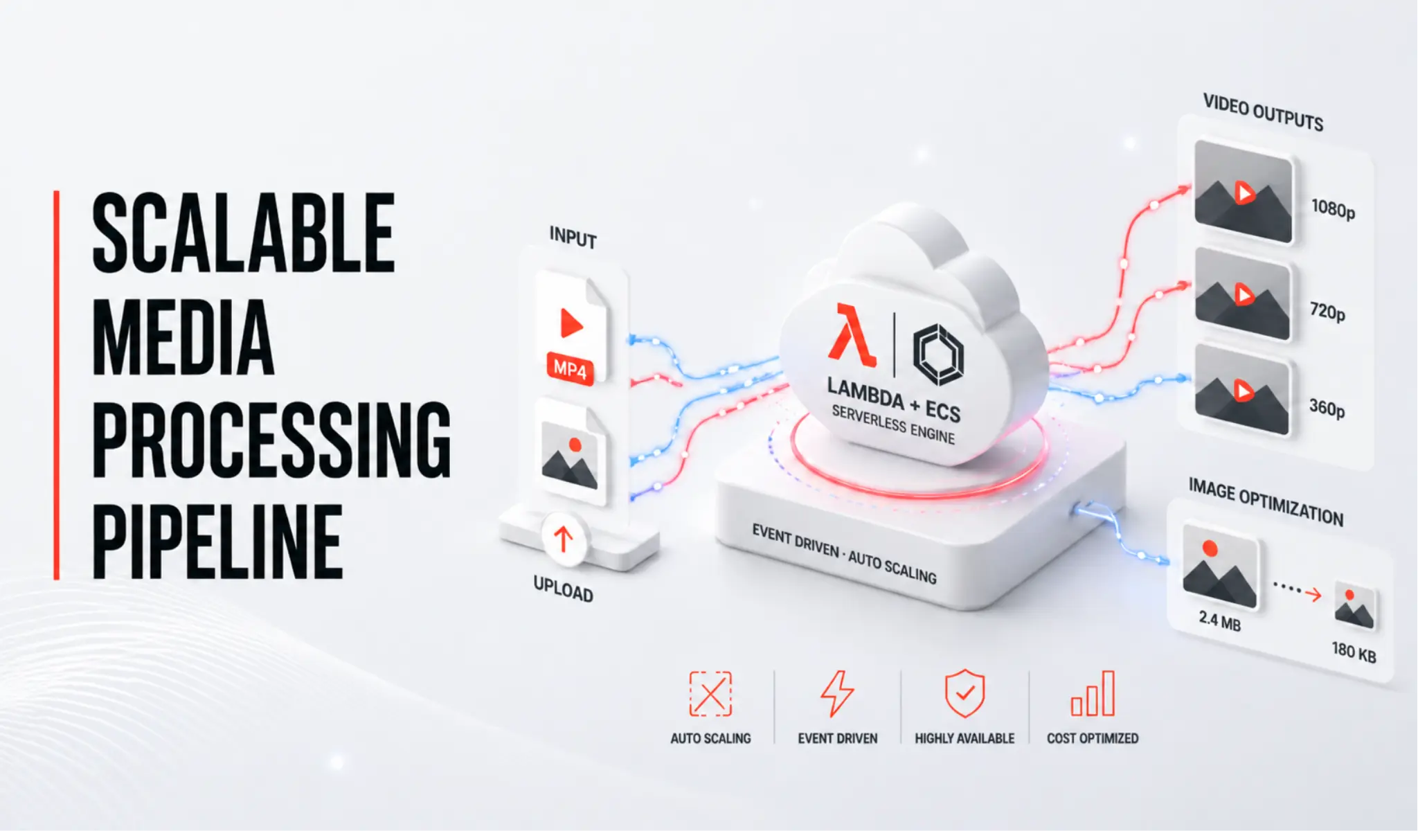 Building a Serverless Media Processing Pipeline on AWS
